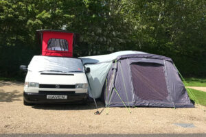 Olden Campervan with awning